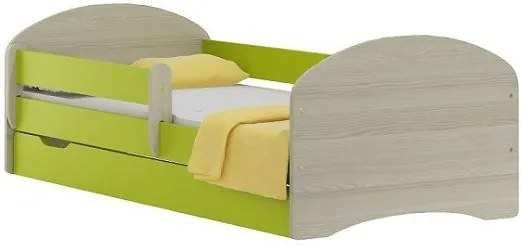 MAXMAX Detská posteľ so zásuvkou APPLE 140x70 cm 140x70 pre dievča|pre chlapca|pre všetkých ÁNO