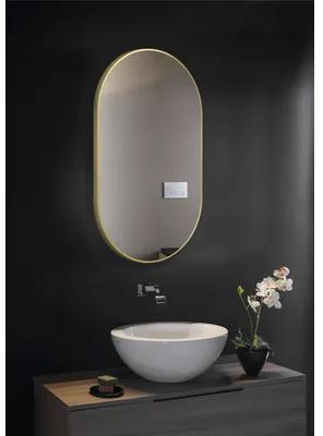 Zrkadlo do kúpeľne DSK Bronze Oval 60 x 100 cm
