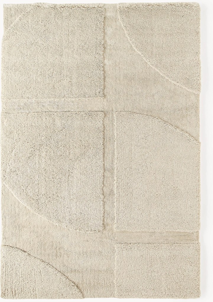 Koberec's vysokým vlasom Jade