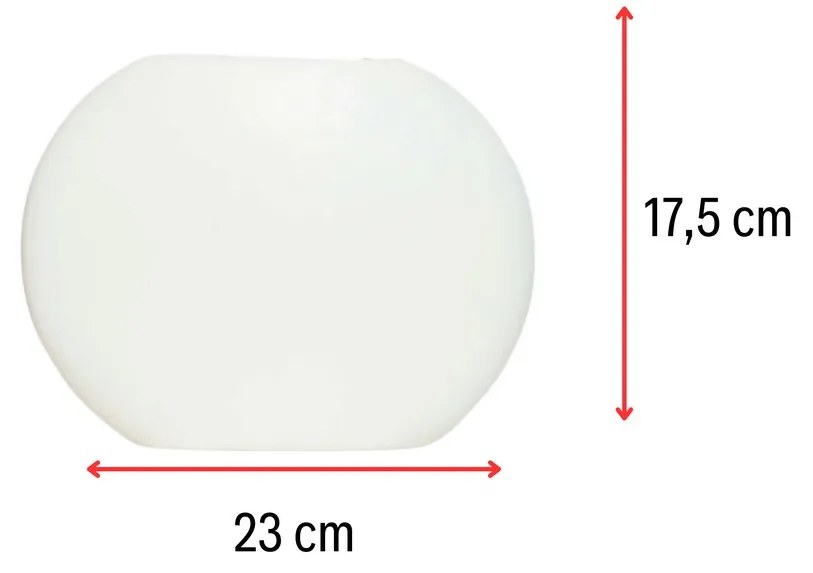 Flat Middle - White