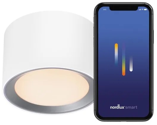 Nordlux -LED Stmievateľné kúpeľňové svietidlo LANDON SMART LED/8W/230V IP44 biela