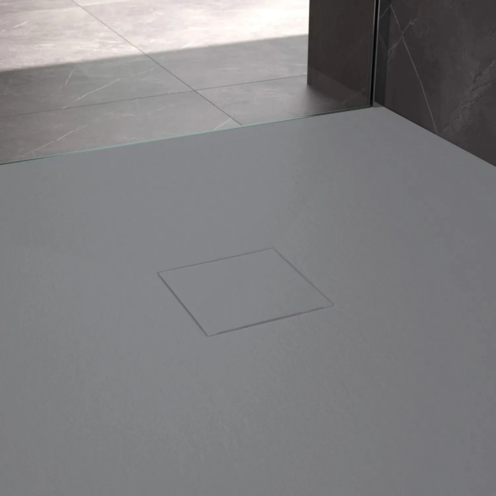 Rea Magnum, SMC sprchová vanička 120x90cm, šedá, REA-K4108