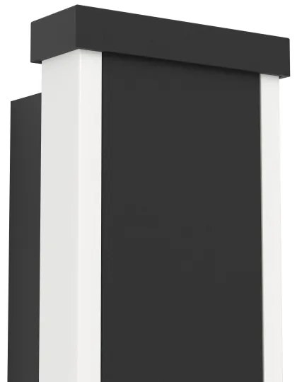 Eglo 900677 - LED Vonkajšie nástenné svietidlo NEVIANO 2xLED/7W/230V 3000K IP55