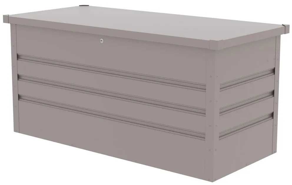 Záhradný box G21 Denver 400 L, šedý plechový 63900843
