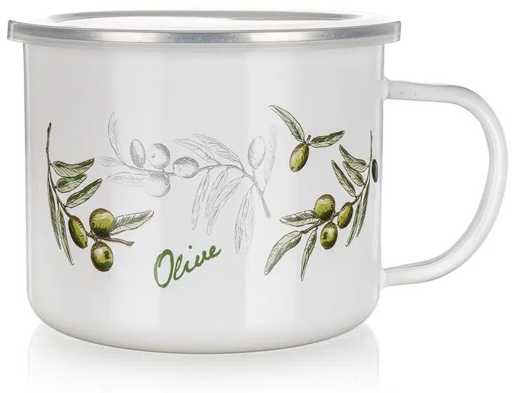 Smaltovaný hrnček 0,5 l Olives, BANQUET