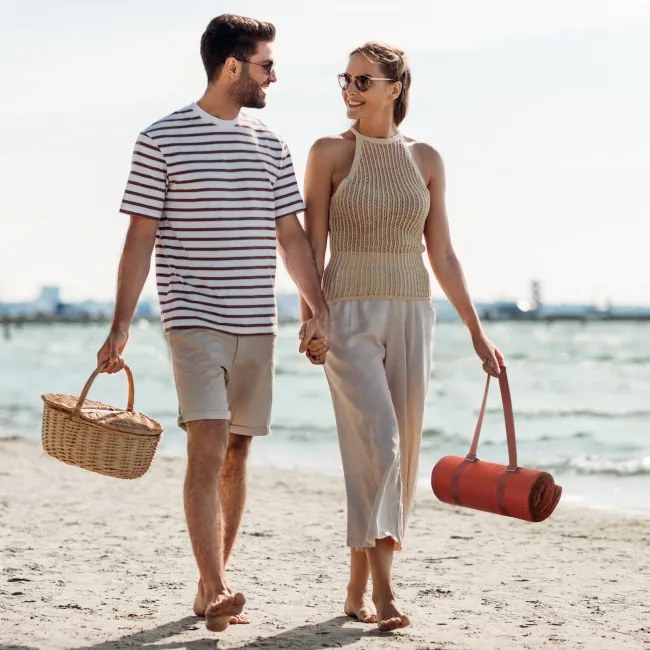 Pikniková deka HARMONY bordová