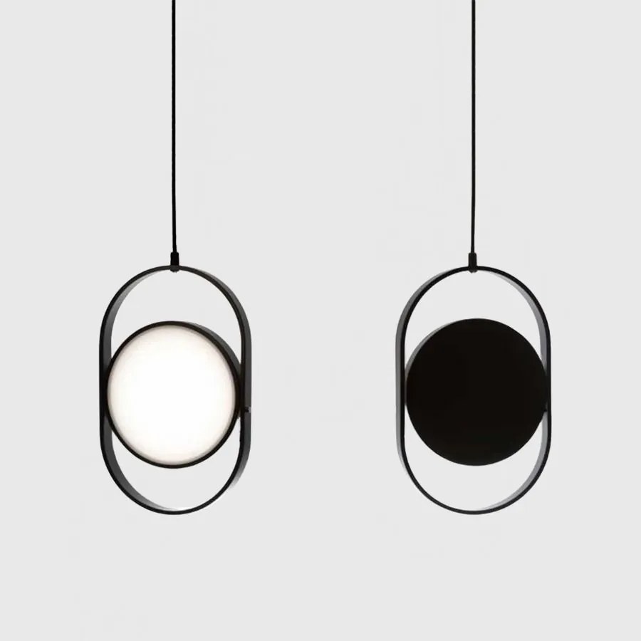 Toolight Toolight, LED závesné svietidlo 18W, 4000K, APP1554-CP, čierna, OSW-05662