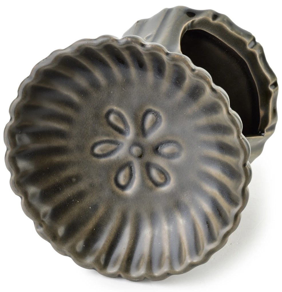 Aroma lampa Ollari 9,5 cm sivá