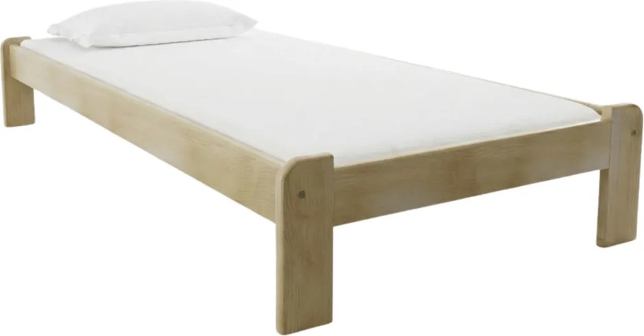 Posteľ Ada 90 x 200 cm, borovica Rošt: S latkovým roštom, Matrac: Matrac COCO MAXI 20 cm