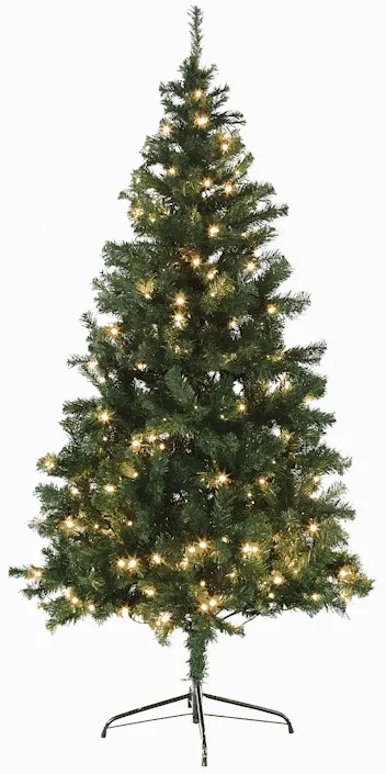 Vianočný stromček s osvetlením Christmas Typ 5 LED450 180 cm - zelená