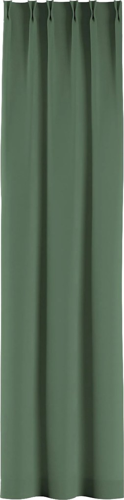 Záves so systémom FLEX (dvojité spony flex) farba produktu zelená