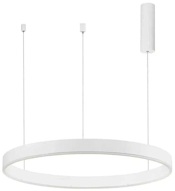 LED luster Motif 80 biele stmievateľné