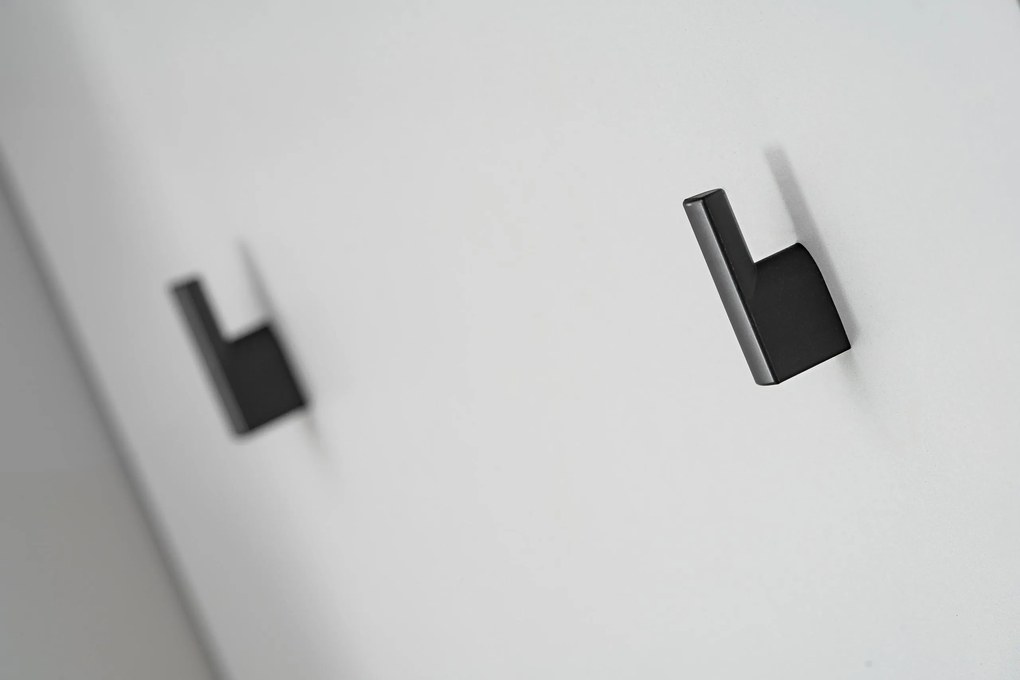 Vešiakový panel Hagon HG D (kašmír + čierna). Akcia -20%. Vlastná spoľahlivá doprava až k Vám domov. 1124159
