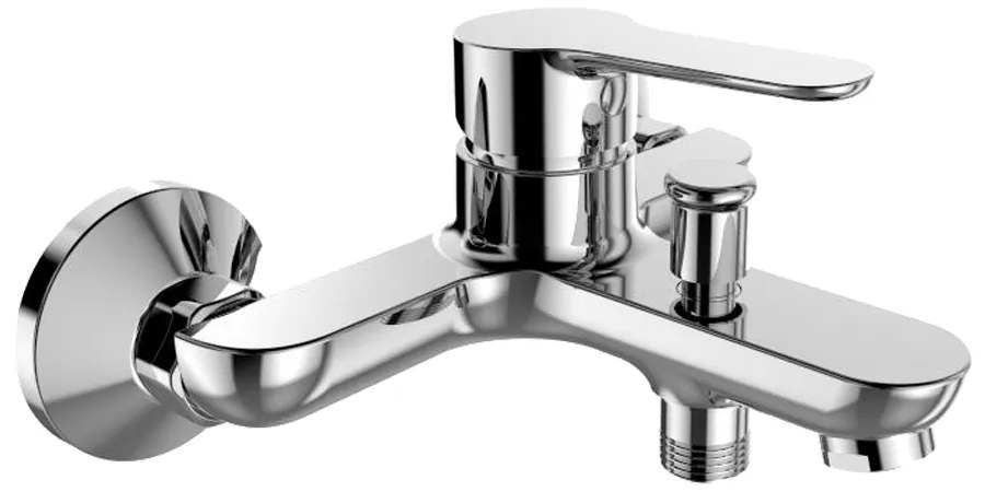 Mereo Mereo, Vaňová nástenná batéria, Zuna, bez príslušenstva, chróm, MER-CB90103Z