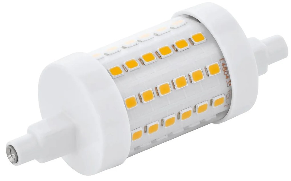 EGLO Stmievateľná LED žiarovka, R7S, 8W, 950lm, 2700K, teplá biela