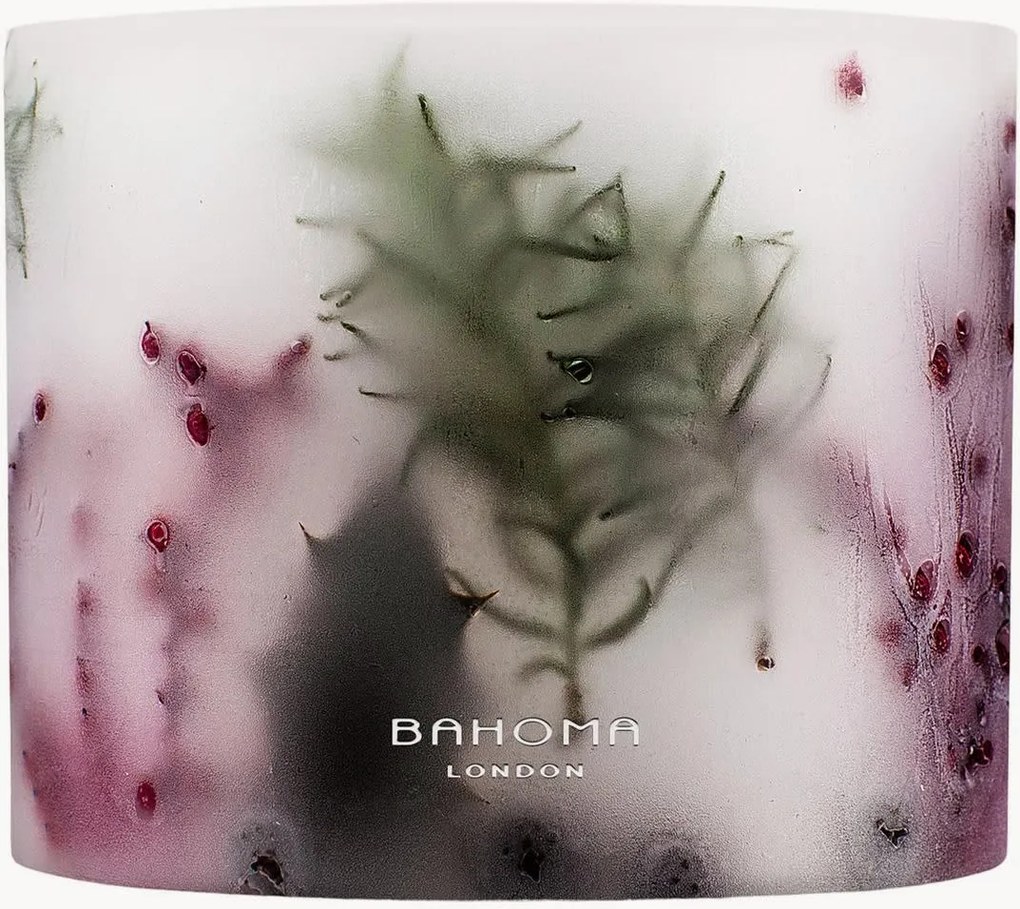 Vonná sviečka's 3 knôtmi Botanical (Blackcurrant, Cinnamon)