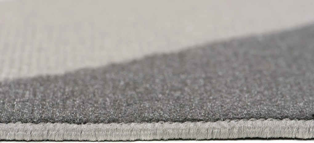 TA Koberec T964A GRAY CHEAP PP CRM Sivý Obdĺžnikový Rozmer: 220x300 cm