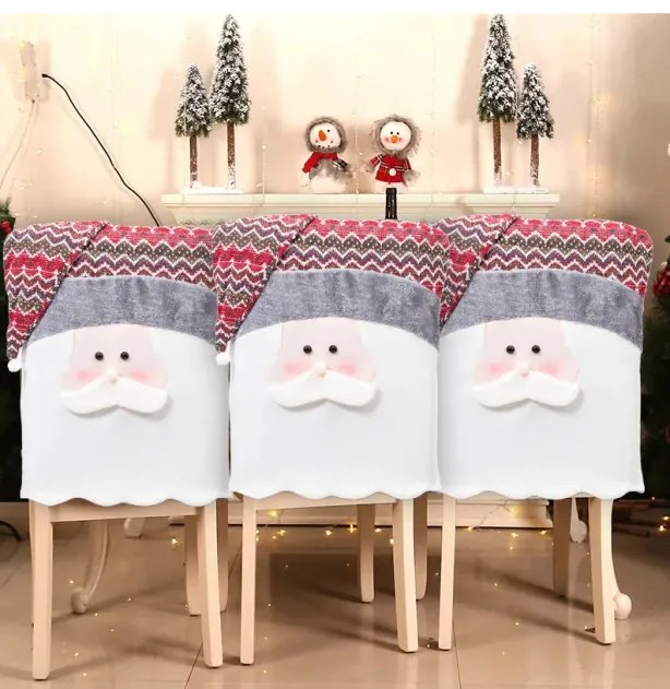 Vianočný poťah na stoličku YX22020