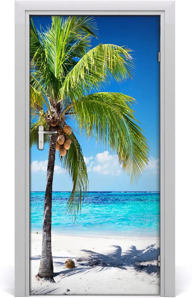 Fototapeta na dvere samolepiace  tripická pláž