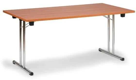 Skladací konferenčný stôl FOLD, 1400x690 mm, dezén čerešňa