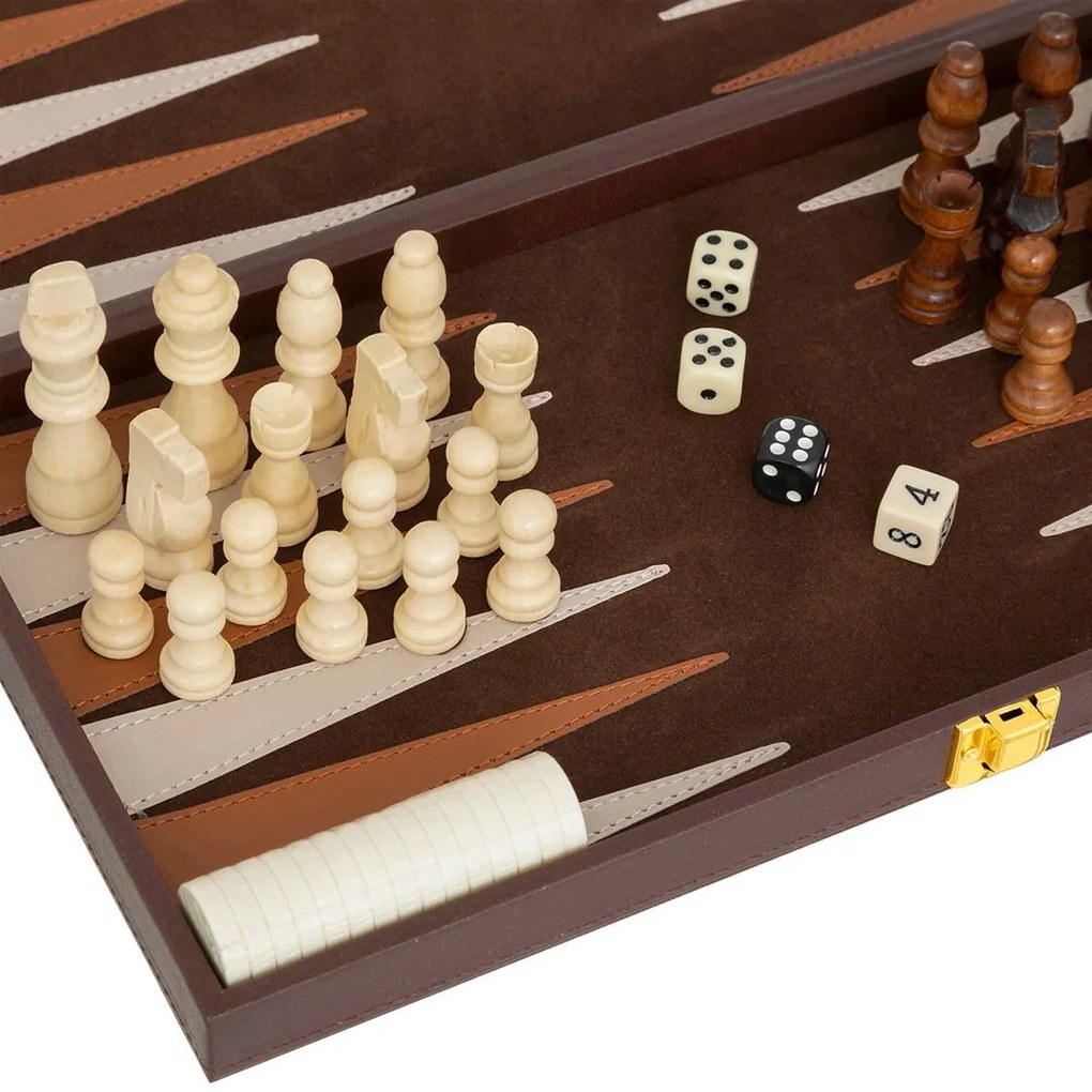 Set na šach a backgammon Double