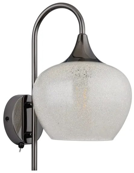 Globo 15548WK - Nástenná lampa MAXY 1xE27/40W/230V biela/antracit