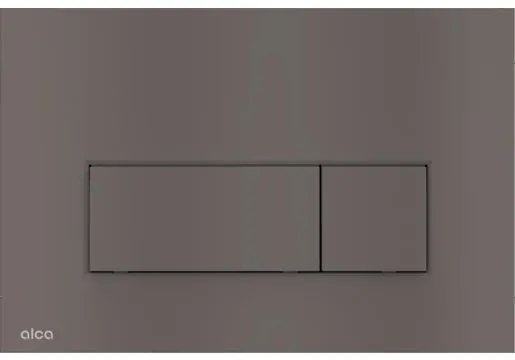 Ovládacie tlačidlo Alca plast Gun metal mat M57-GM-M, 1 ks