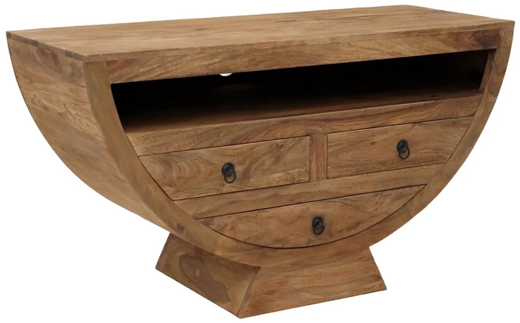 furniture-nabytek.cz - Televizní stolek masiv palisandr 120x65x45