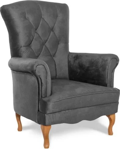 Kreslo Panama 1, sivá (Monolith 97)