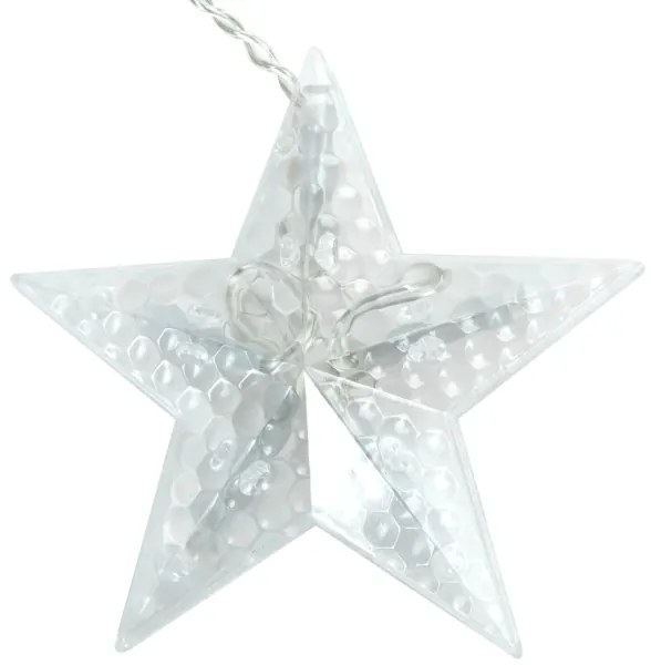 Aigostar - LED vonkajší vianočný reťazec 120xLED/6W/230V/8 funkcií 3x0,6m IP44 studená bielaDO