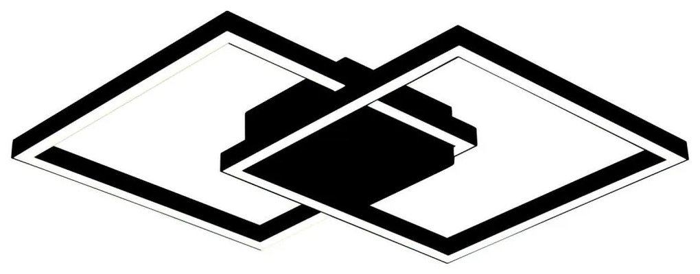 Zambelis 2026 - LED Stmievateľný prisadený luster LED/25W/230V čierna