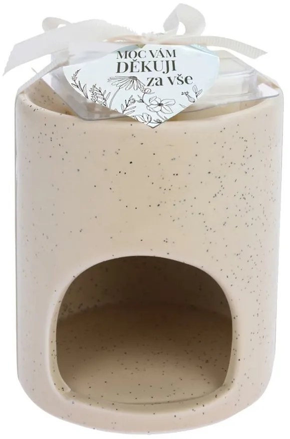 bohemia Gifts Arómalampa s vonnými voskami - Děkuji