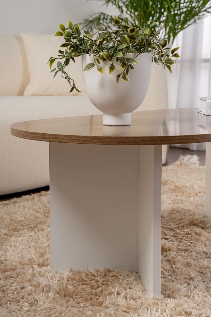 Sable - Walnut, White