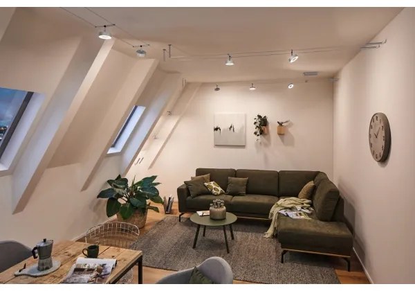 Paulmann 94475 - SADA 5xLED/5W Bodové svietidlo CIRCLE 230V matný chróm