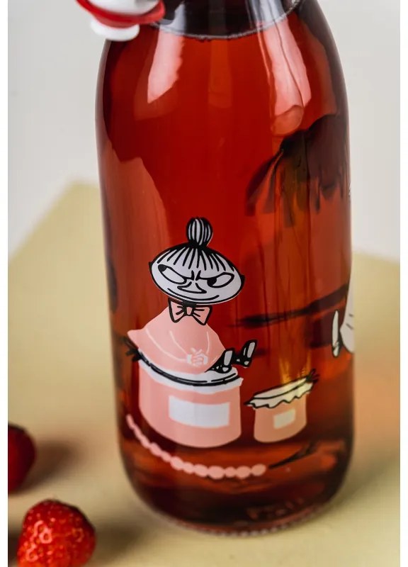 Sklenená fľaša Moomin Marmalade 0,5l