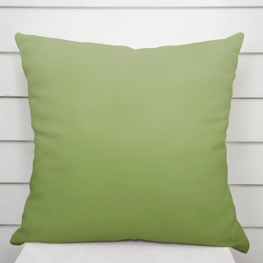 Biante Saténová obliečka na vankúš LUX-051 Olivovo zelená 40 x 60 cm