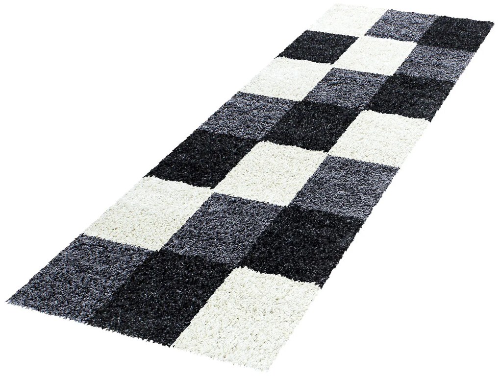 Ayyildiz Kusový koberec LIFE 1501, Čierna Rozmer koberca: 80 x 250 cm