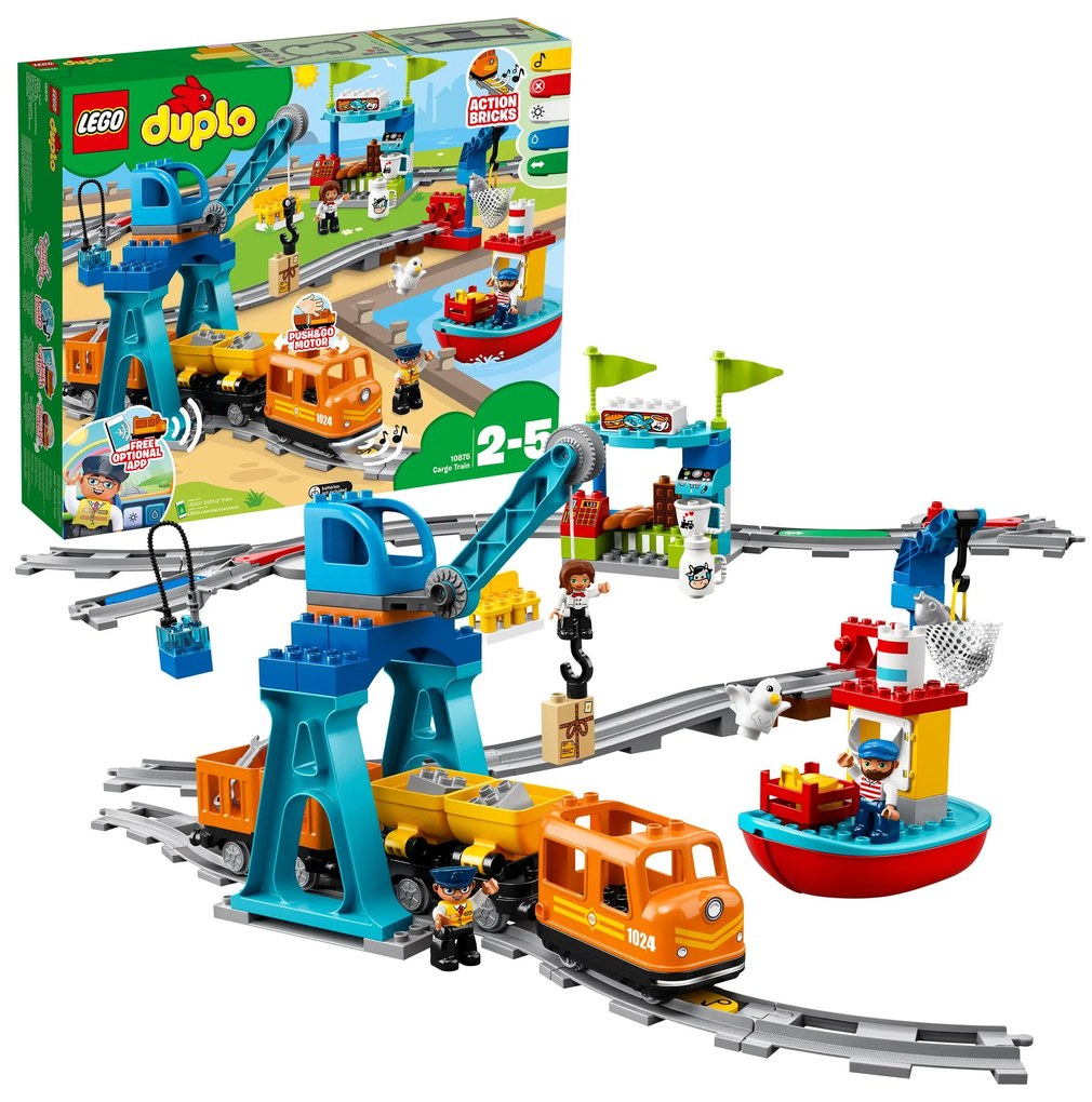 LEGO Duplo LEGO® DUPLO® 10875 Nákladný vlak 2210875