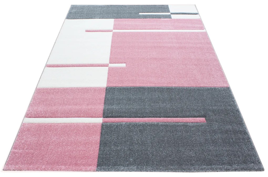 Ayyildiz, Kusový koberec Hawaii 1310 pink, 200x290, ružová, kancelária