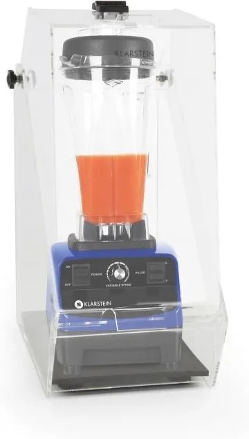 Klarstein Herakles 3G, modrý, stolný mixér, s krytom, 1500 W, 2,0 k, 2 litre, bez BPA