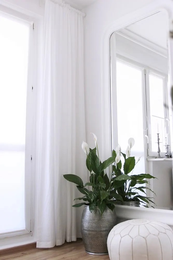 lovel.sk Ľanová záclona Pure Nature Exclusive - White