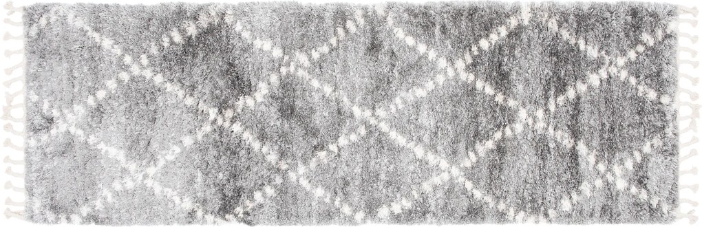 TA Koberec FN39A TMAVOSIVÁ AZTÉCKA EJF Rozmer: 60x200 cm