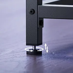 Psací stůl Vasagle Ebeny 120 cm černý