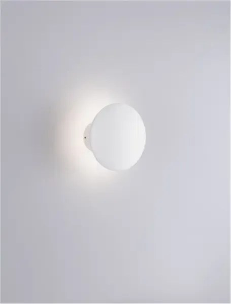 LED biele nástenné svietidlo Onut 12