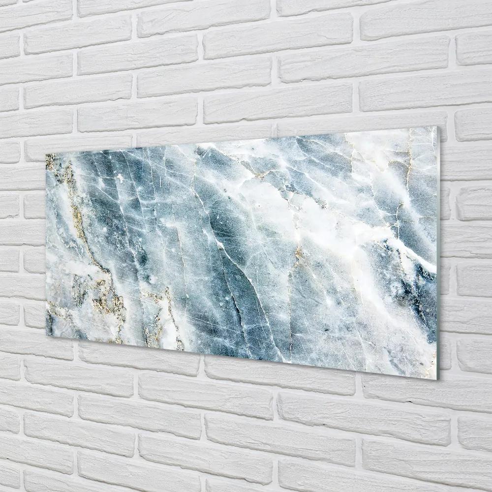 Sklenený obklad do kuchyne Marble kamenný múr 125x50 cm