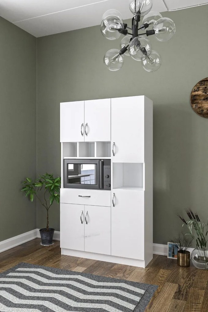 Multifunkčná skriňa ARIANA, biela