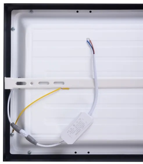 LED Panel LED/36W/230V 4000K 30x60 cm čierna