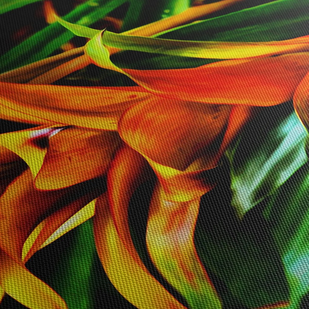 Obraz oranžovej kytice (90x60 cm)
