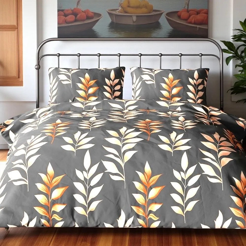 Bavlnené obliečky BRES AUTUMN 4-dielna sada 140x200 cm