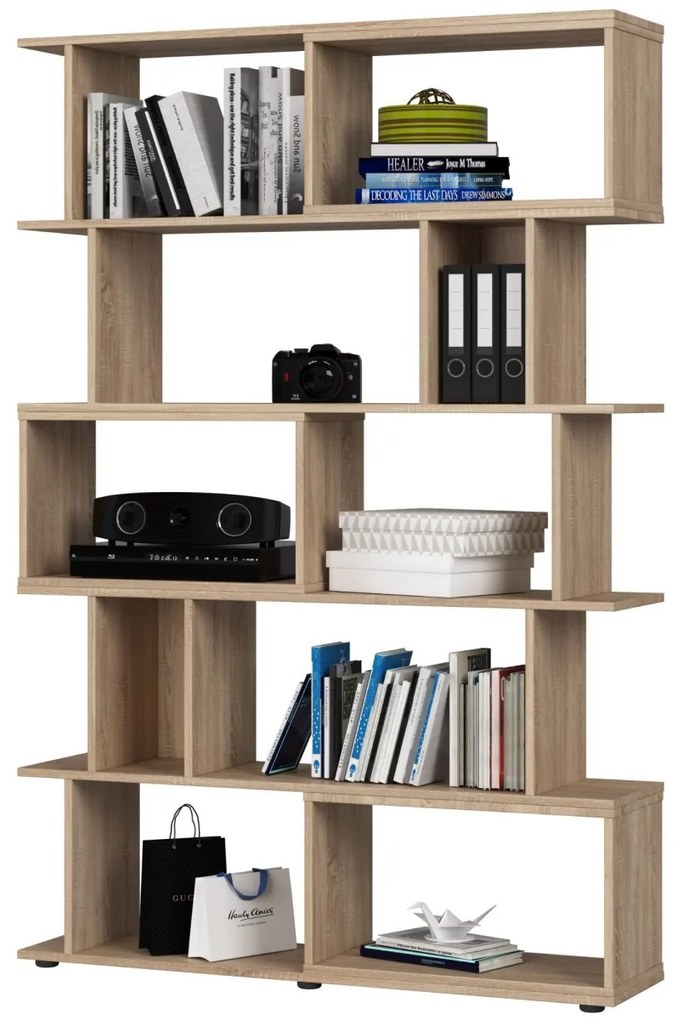 Knižnica FIX dub sonoma